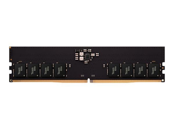Team Elite - DDR5 - modul - 16 GB - DIMM 288-pin - 5600 MT/s / PC5-44800 - CL46 - 1.1 V - ej buffrad - on-die ECC - svart