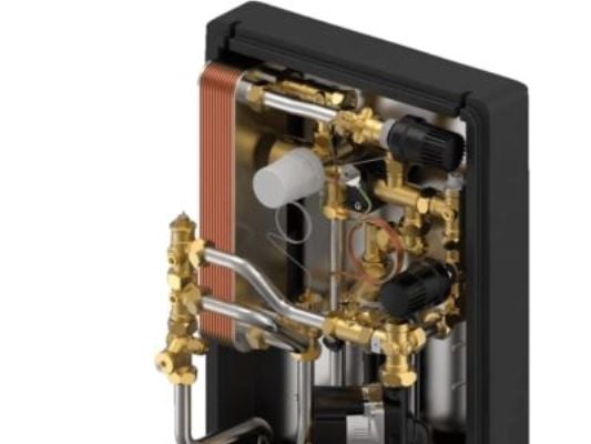 Uponor Combi Port UFH HA - Fjernvarme unit, INS, 19 L/MIN