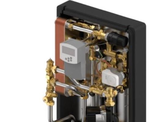 Uponor Combi Port UFH X-157 - Fjernvarme unit, INS, 19 L/MIN