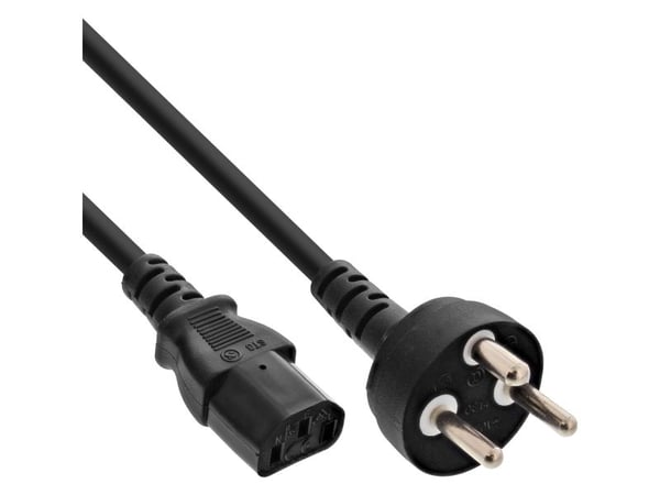 InLine 4043718062287, 1,8 m, Virtapistoke tyyppi K, IEC C13, 250 V, 10 A