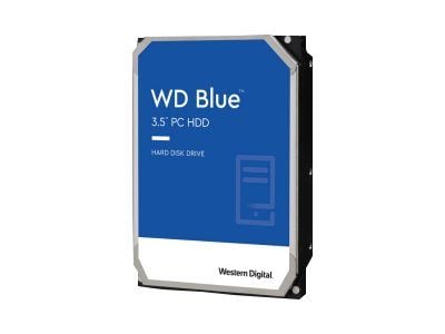 WD Blue WD40EZAX - Hårddisk - 4 TB - inbyggd - 3.5" - SATA 6Gb/s - 5400 rpm - buffert: 256 MB