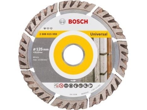Bosch DIAMANTSKIVE STD UNIV 125X22,23MM 10STK 10STK