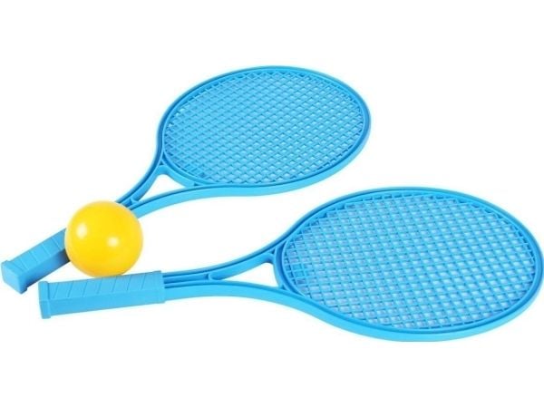 Technok stor tennisracket med boll MIX