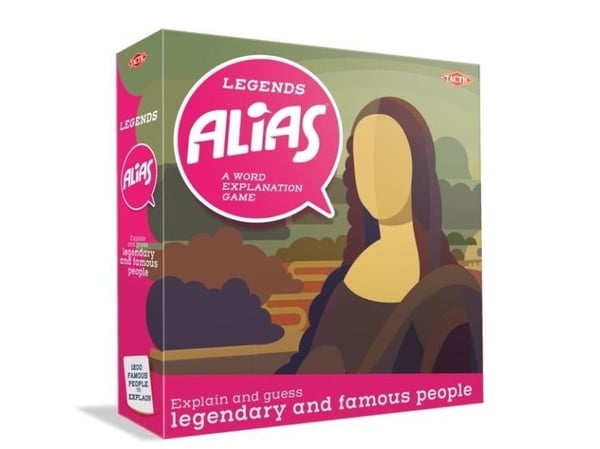 TACTIC brädspel „Alias: Legenderna“