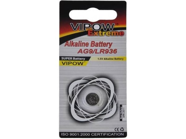 Vipow Extreme AG9 paristo 1 szt.