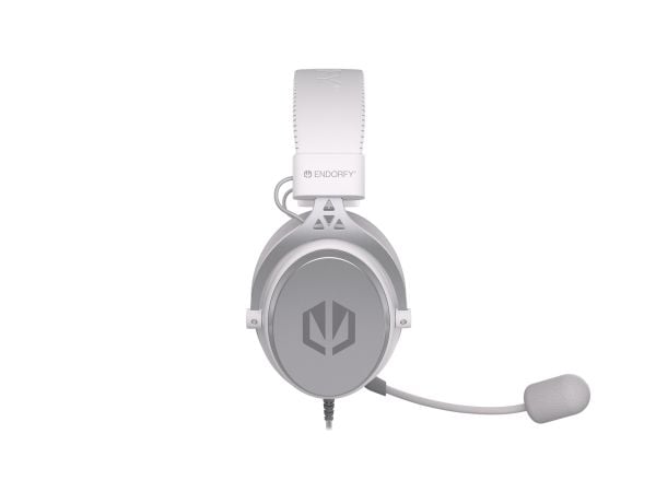 Endorfy VIRO Plus USB gaminghodesett (hvit, USB-A, 3,5 mm jack)