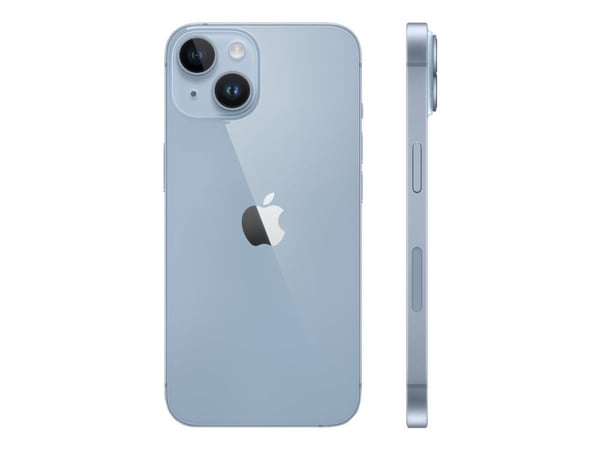 Apple iPhone 14 - 5G smartphone - dual-SIM / Internminne 512 GB - OLED-skärm - 6.1" - 2532 x 1170 pixlar - 2 bakre kameror 12 MP, 12 MP - front cam...