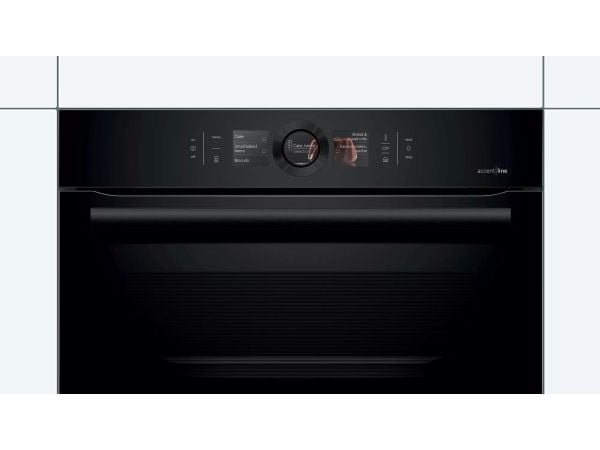 Bosch Serie | 8 accent | line CSG856RC7 - Ovn - med dampfunksjon - innebygd - Wi-Fi - fordypning - bredde: 56 cm - dybde: 55 cm - høyde: 45 cm - me...