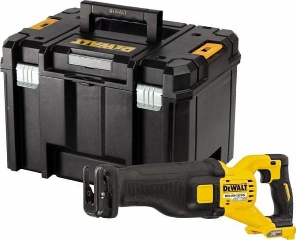DEWALT DCS389NT Reciprocating Saw FlexVolt 54V TSTAK Musta, keltainen
