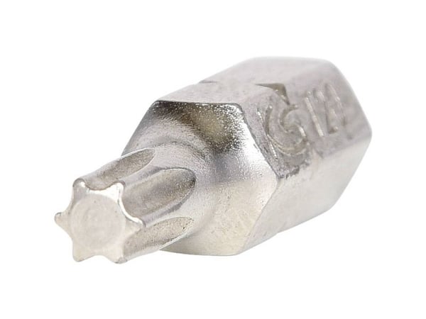 KS Tools 911.2318, Torx, T20, nikkeli, DIN 3126, ISO 1173 - C 6.3, 25 mm, 5 g