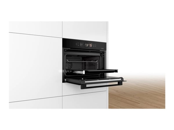 Bosch Serie | 8 accent | line CSG856RC7 - Ovn - med dampfunksjon - innebygd - Wi-Fi - fordypning - bredde: 56 cm - dybde: 55 cm - høyde: 45 cm - me...