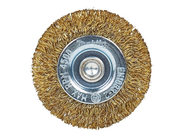 Makita - Kabelhjulbørste - for tre, metall - 50 mm - heksagonal