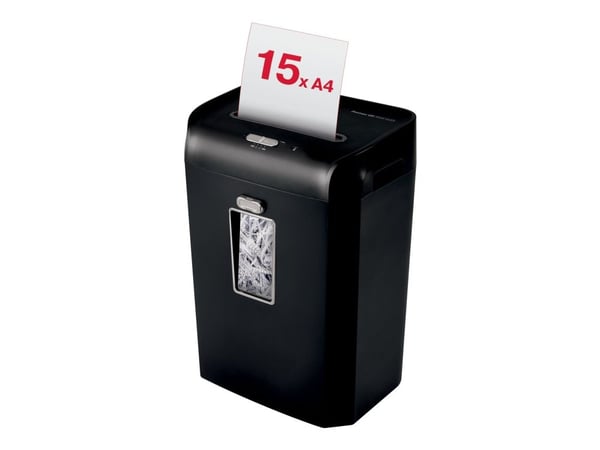 Rexel Promax RSS1535 paperisilppuri, P2, Suikaleeksi leikkaava, 22 cm, 6 mm, 35 L, 300 arkkia, 58 dB
