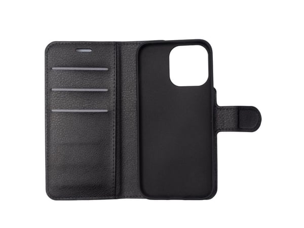 JT BERLIN Schöneberg, Folio, Apple, iPhone 14, 15,5 cm (6.1"), Svart