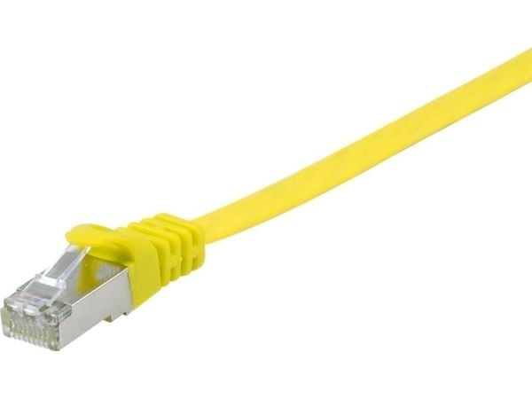 Equip 607664, 5 m, Cat6a, U/FTP (STP), RJ-45, RJ-45, Gult