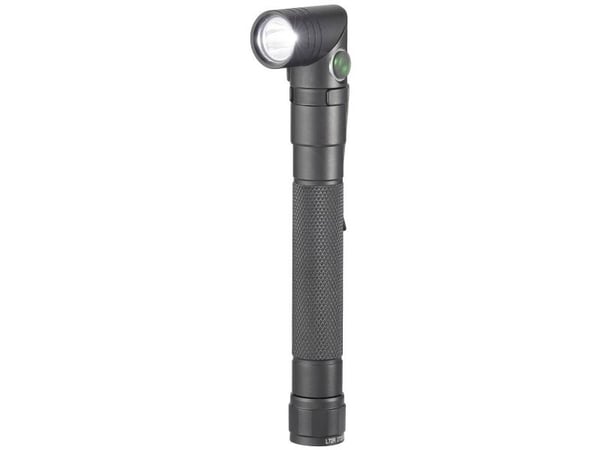TOOLCRAFT SMD LED-taskulamppu stroboskooppitoiminnolla , USB-liitännällä, säädettävä, vyöklipsillä Paristokäyttöinen 250 lm 64 g