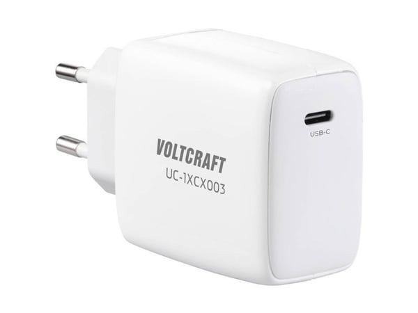 VOLTCRAFT GaN VC-13064615 USB-lader for innendørs bruk utgangsstrøm (maks.) 2,25 A 1x USB-C®