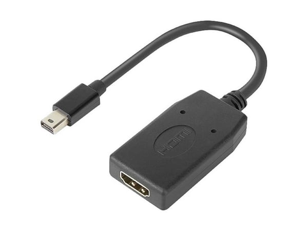 Lenovo - Videosovitin - Mini DisplayPort uros - HDMI naaras - 17,8 cm - ThinkCentre M75t Gen 2; ThinkStation P320; P330; P330 Gen 2; P510; P520; P6...