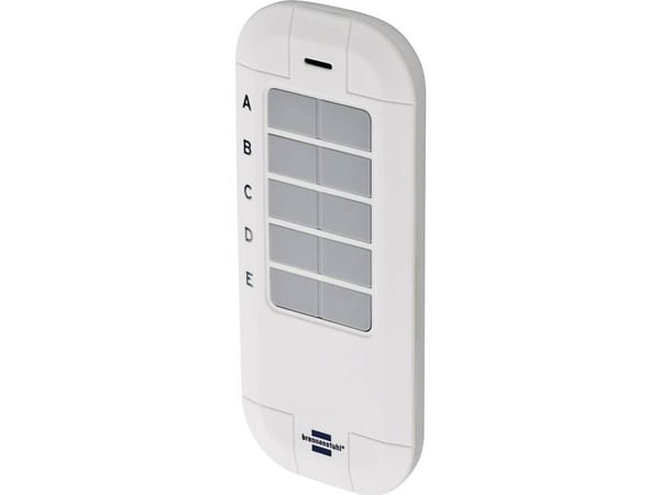 Brennenstuhl 1294550, Smarthjemmeenhet, RF kabel-fri, Trykknapper, IP20, Grå, Hvit