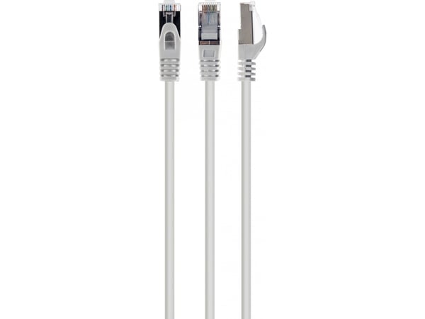 Gembird PP6A-LSZHCU-W-10M, 10 m, Cat6a, S/FTP (S-STP), RJ-45, RJ-45, Valkoinen