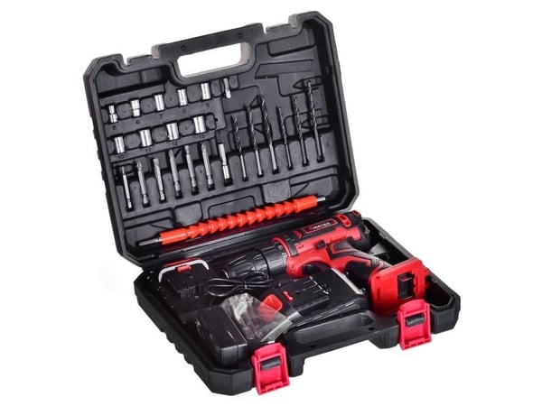 Vertex borr-/skruvdragare 21V 2x1.7Ah WK21Li-2 VERTEX borr-/skruvdragare