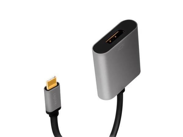 LogiLink CUA0102, USB 3.2 Gen1 Type-C, DisplayPort, 0,15 m, Lajittelu