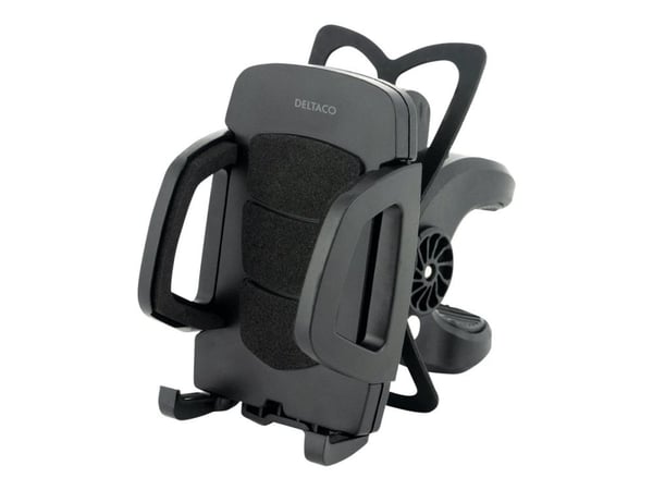 DELTACO ARM-B100 - Sykkelholder for mobiltelefon - avtakbar, holder opptil 300g - svart DELTACO ARM-B100 - Sykkelholder for mobiltelefon - avtakbar, holder opptil 300g - svart