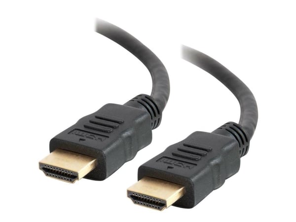 C2G 4ft 4K HDMI-kaapeli Ethernetillä - Nopea HDMI-kaapeli - HDMI-kaapeli Ethernetillä - HDMI-uros HDMI-uros - 1,22 m - suojattu - musta - musta