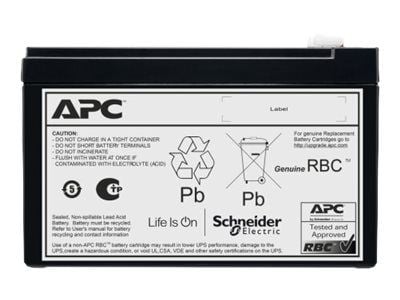 APC Replacement Battery Cartridge #176 - UPS-batteri - 6 x batteri - blysyre - 7 Ah - svart