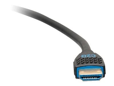 C2G 3ft 4K HDMI-kaapeli - Performance Series - Kaapeli - Erittäin joustava - M/M - HDMI-kaapeli - HDMI-uros HDMI-uros - 90 cm - musta