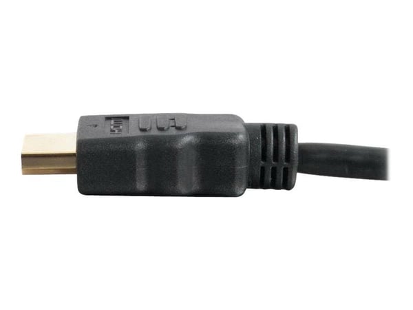 C2G 4ft 4K HDMI Cable with Ethernet - High Speed HDMI Cable - HDMI-kabel med Ethernet - HDMI hann til HDMI hann - 1.22 m - skjermet - svart