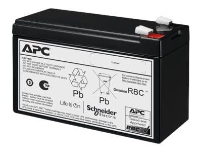 APC Replacement Battery Cartridge #176 - UPS-batteri - 6 x batteri - blysyre - 7 Ah - svart