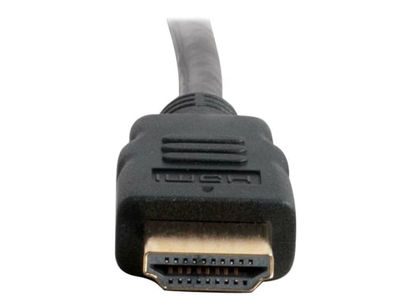 C2G 4ft 4K HDMI Cable with Ethernet - High Speed HDMI Cable - HDMI-kabel med Ethernet - HDMI hann til HDMI hann - 1.22 m - skjermet - svart