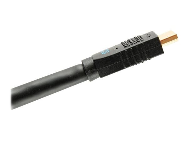 C2G 25ft Ultra Flexible 4K Active HDMI Cable Gripping 4K 60Hz - In-Wall M/M - HDMI-kabel med Ethernet - HDMI han til HDMI han - 7.6 m - lajittelu -...