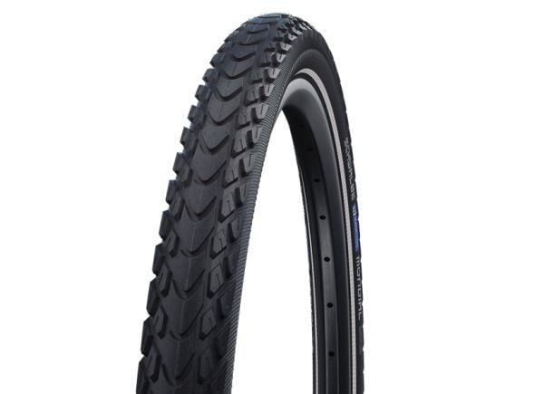 Schwalbe Marathon Mondial HS 428, 28", Bybruk/eventyr, Sort, 50 - 85 psi, 85 psi, 100 kg Schwalbe Marathon Mondial HS 428, 28", Bybruk/eventyr, Sort, 50 - 85 psi, 85 psi, 100 kg
