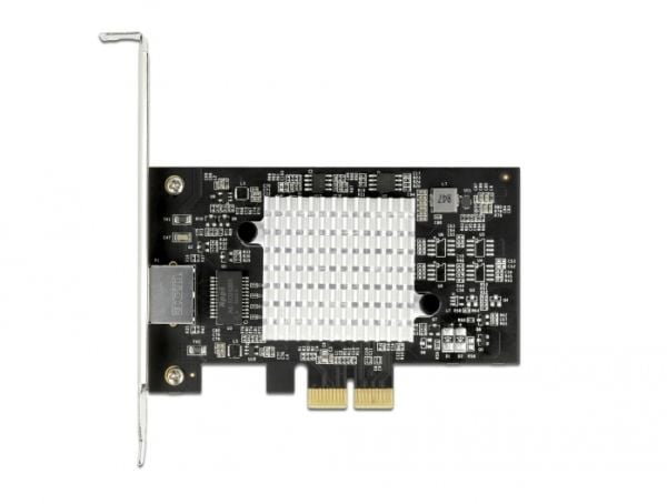 Delock - Nettverksadapter - PCIe 3.0 x2 lav profil - 10M/100M/1G/2.5G/5G/10 Gigabit Ethernet