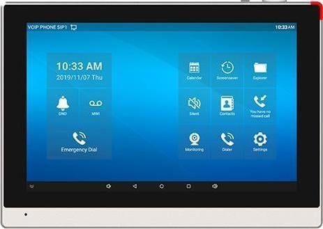 Fanvil I56A, 25,6 cm (10.1"), H.264, Sort, Sølv, 720p,1080p, Android