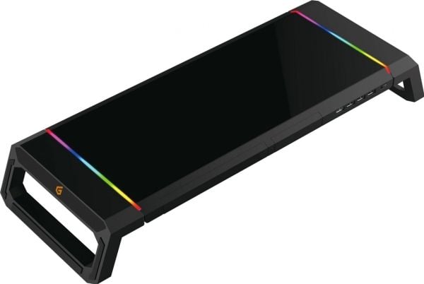 Conceptronic THORNE - Skjermstativ med skuff - svart