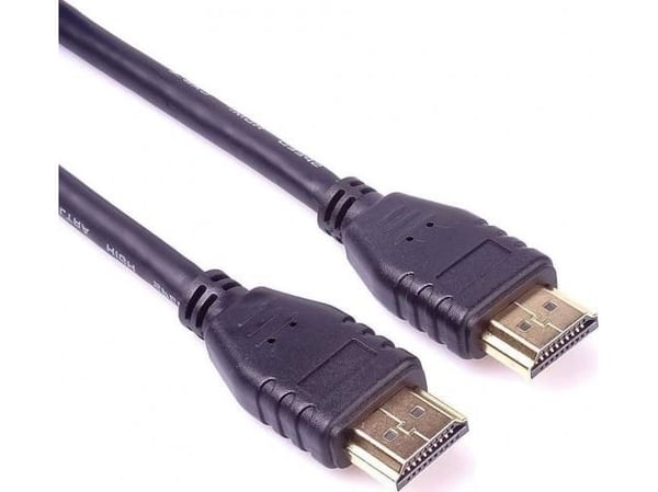 PremiumCord - HDMI-kabel med Ethernet - HDMI hann til HDMI hann - 15 m - trippel beskyttelse - svart - 4K-støtte