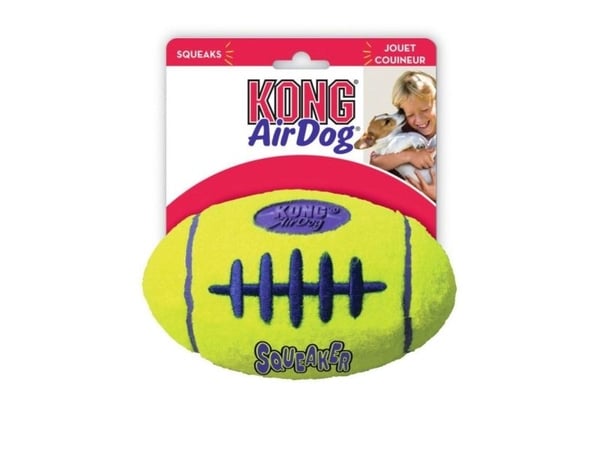 KONG Airdog Squeaker Football Small - koiran lelu - koiran lelu