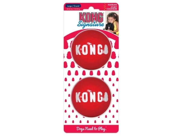 KONG Signature Balls Large - hundeleke
