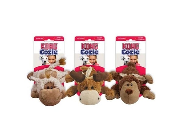 Kong Leksak Cozie Naturals Mix M 22cm