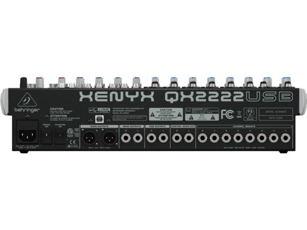 Behringer QX2222USB, 22 kanaler