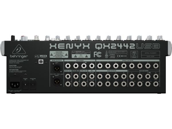 Behringer QX2442USB, 24 kanaler