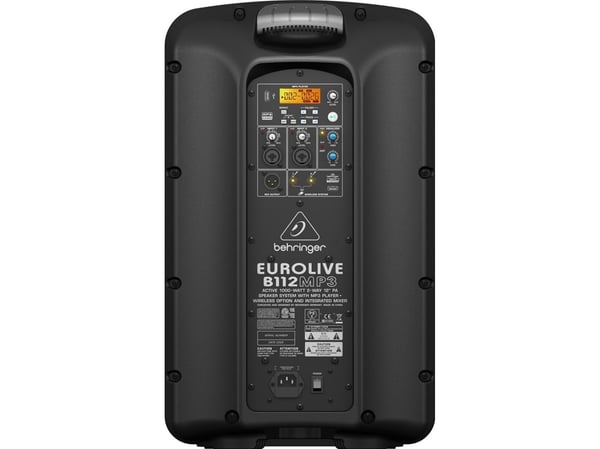 Behringer EUROLIVE B112MP3, 2-veis, 14000 O, 50 - 20000 Hz, D, Sort, Signalstyrke