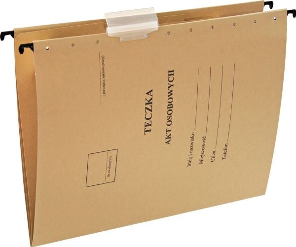 Esselte - Hengefil - 3 rom - for A4 (210 x 297 mm) - kraftbrun