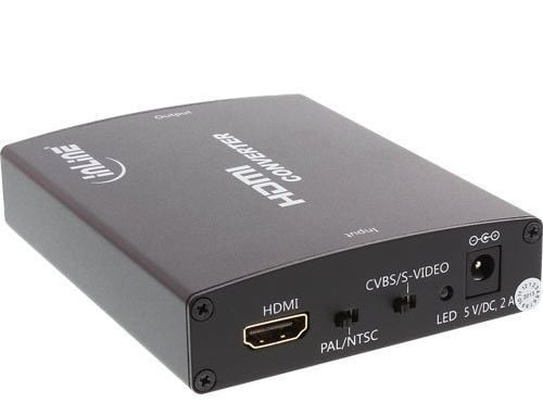 InLine 65006, 1080i, 1080p, 480p, 576p, 720p, Svart, -25 - 75 °C, 10 - 60%, 372 g, 82 mm