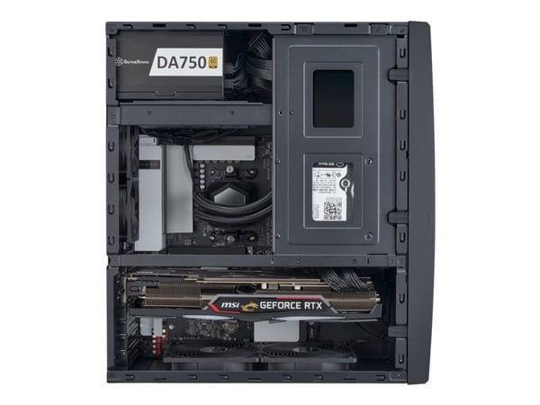 SilverStone SST-GD11B - Grandia Airflow Desktop - svart