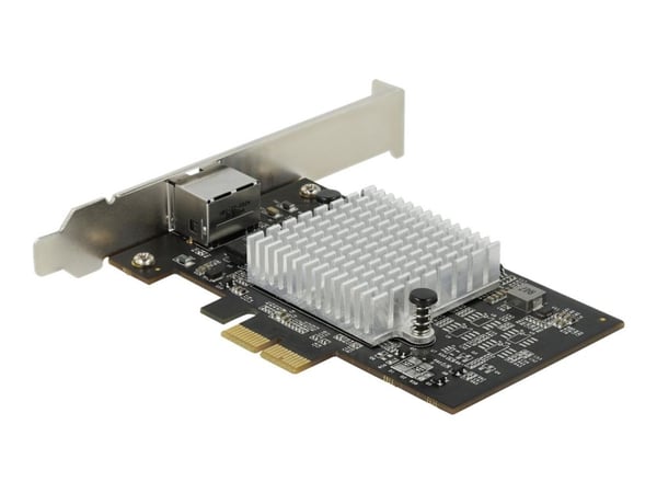 Delock - Nettverksadapter - PCIe 3.0 x2 lav profil - 10M/100M/1G/2.5G/5G/10 Gigabit Ethernet