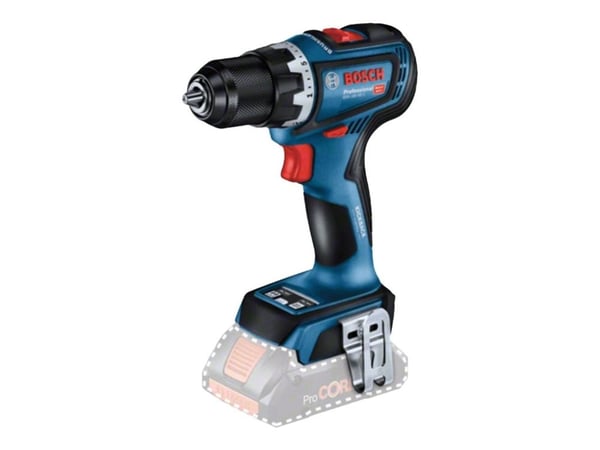 Bosch GSB 18V-90 C Professional - Støthammer-bor/driver - trådløs - nøkkelfri borhylse 13 mm - 64 N·m - uten batteri - 18 V - SOLO